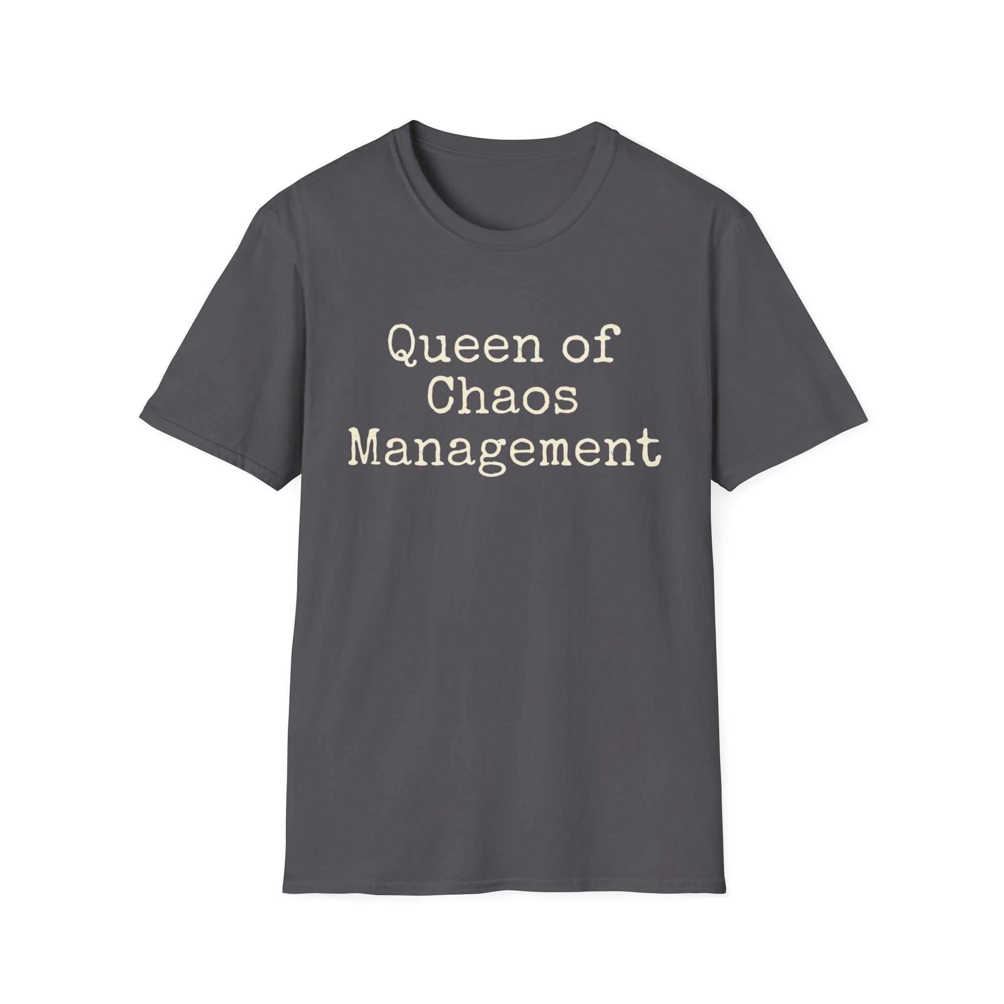 Queen of Chaos Management Tee