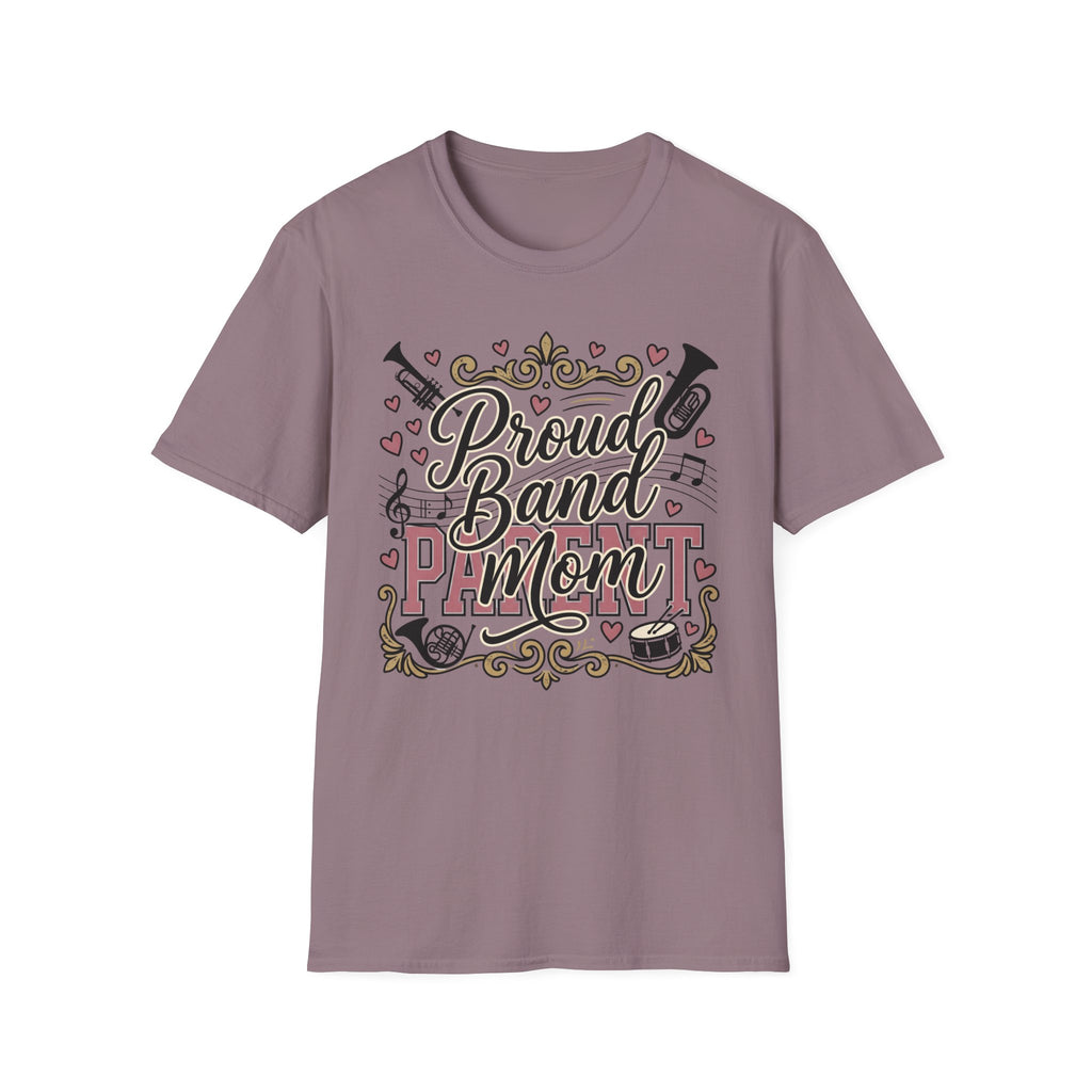 Proud Band Mom Script Tee