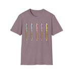Cute Kawaii Flute Colorful Tee