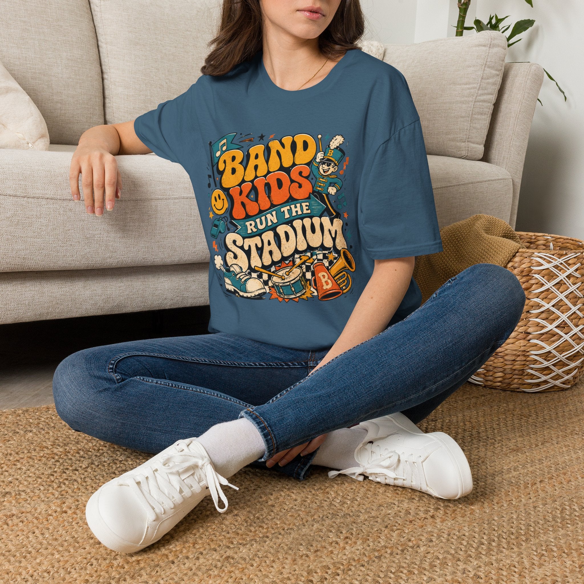 Band Kids Run the Stadium Tee