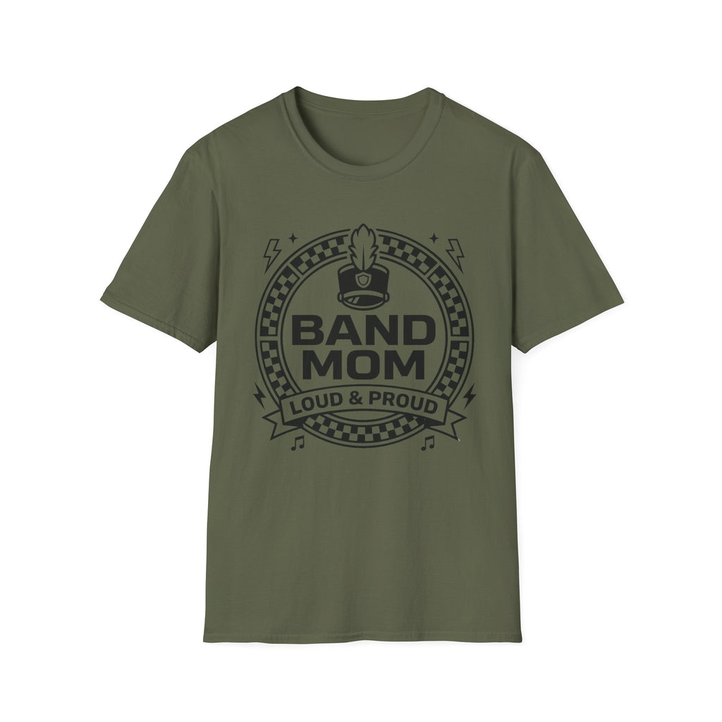 Band Mom Loud & Proud Circle Tee