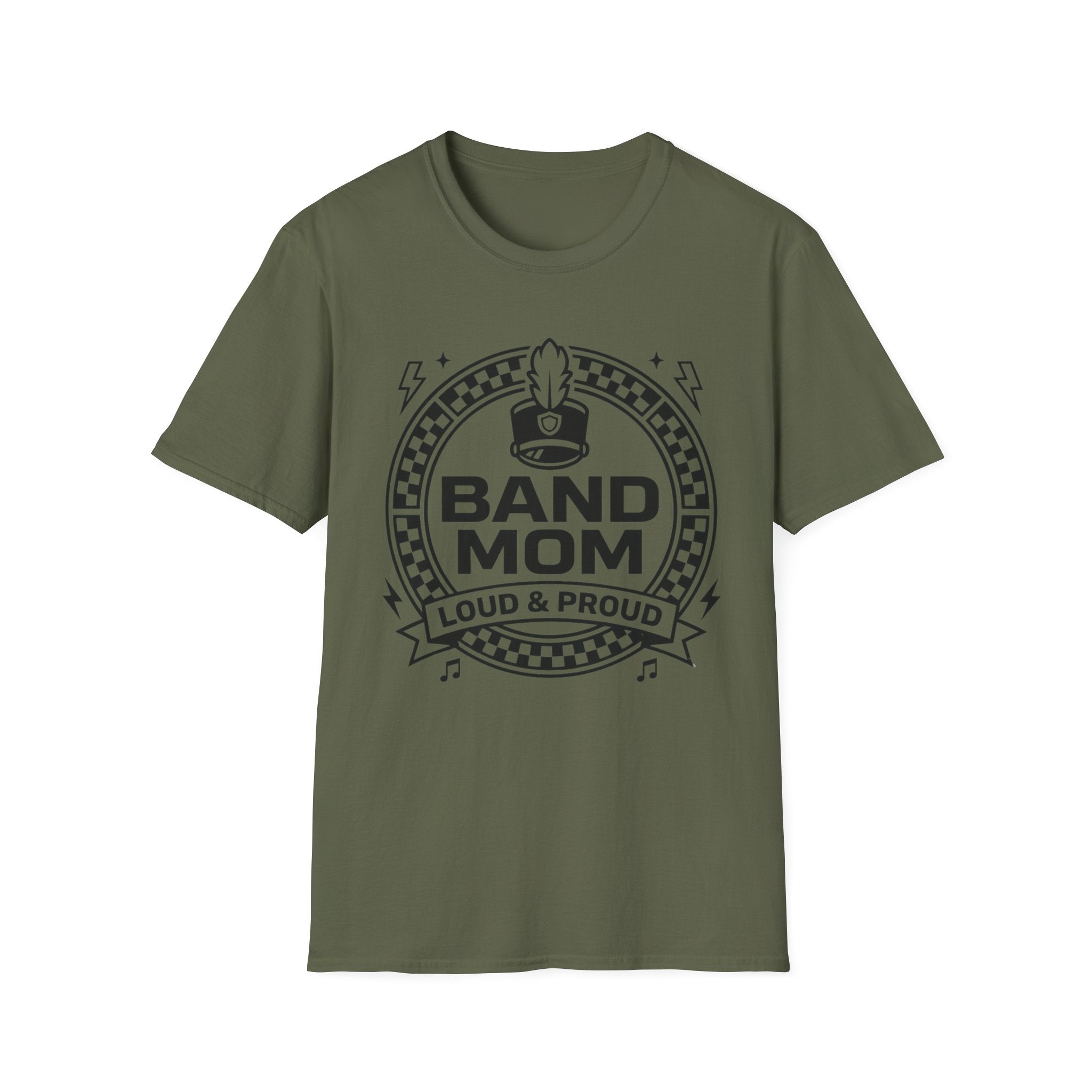 Band Mom Loud & Proud Circle Tee