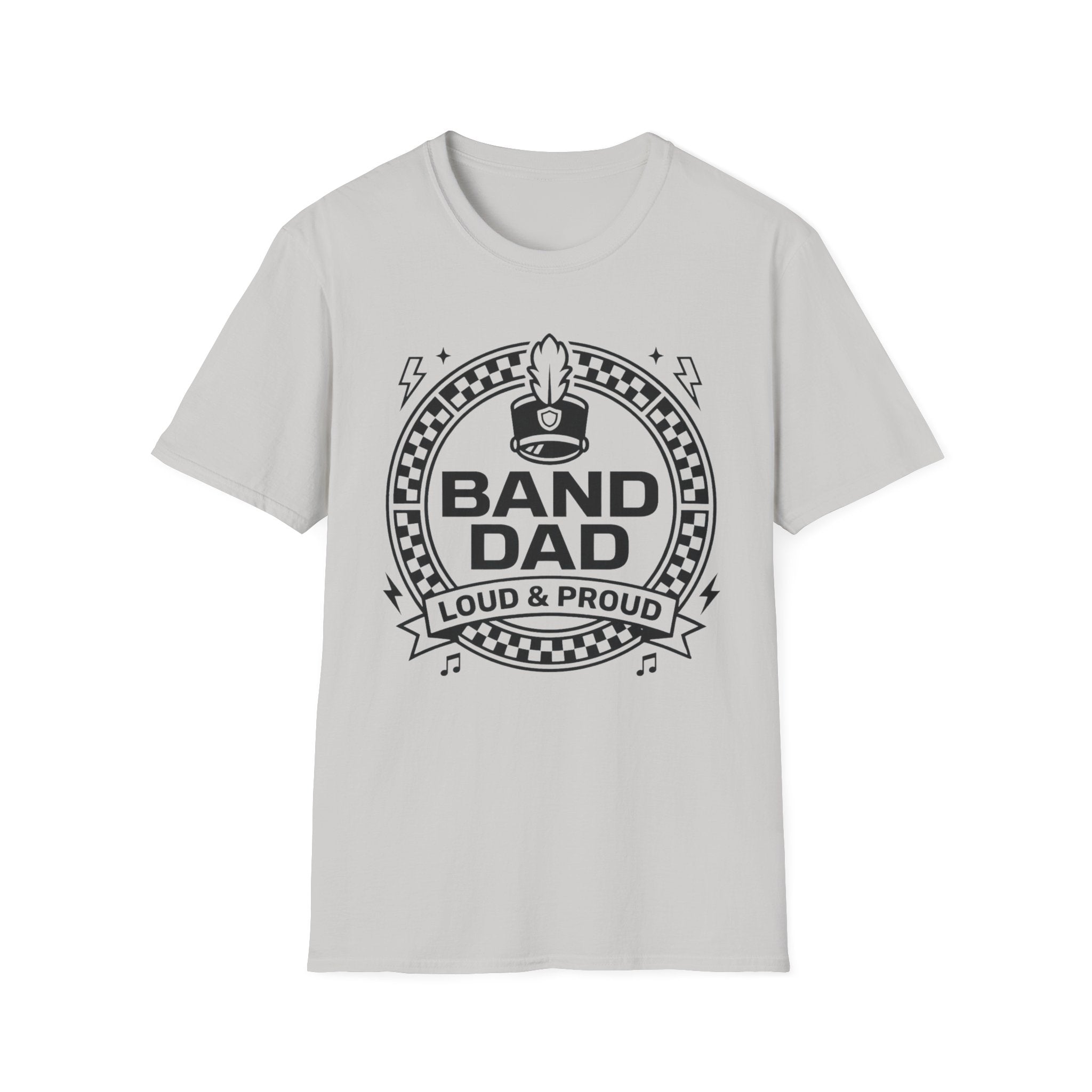 Band Dad Loud & Proud Circle Tee