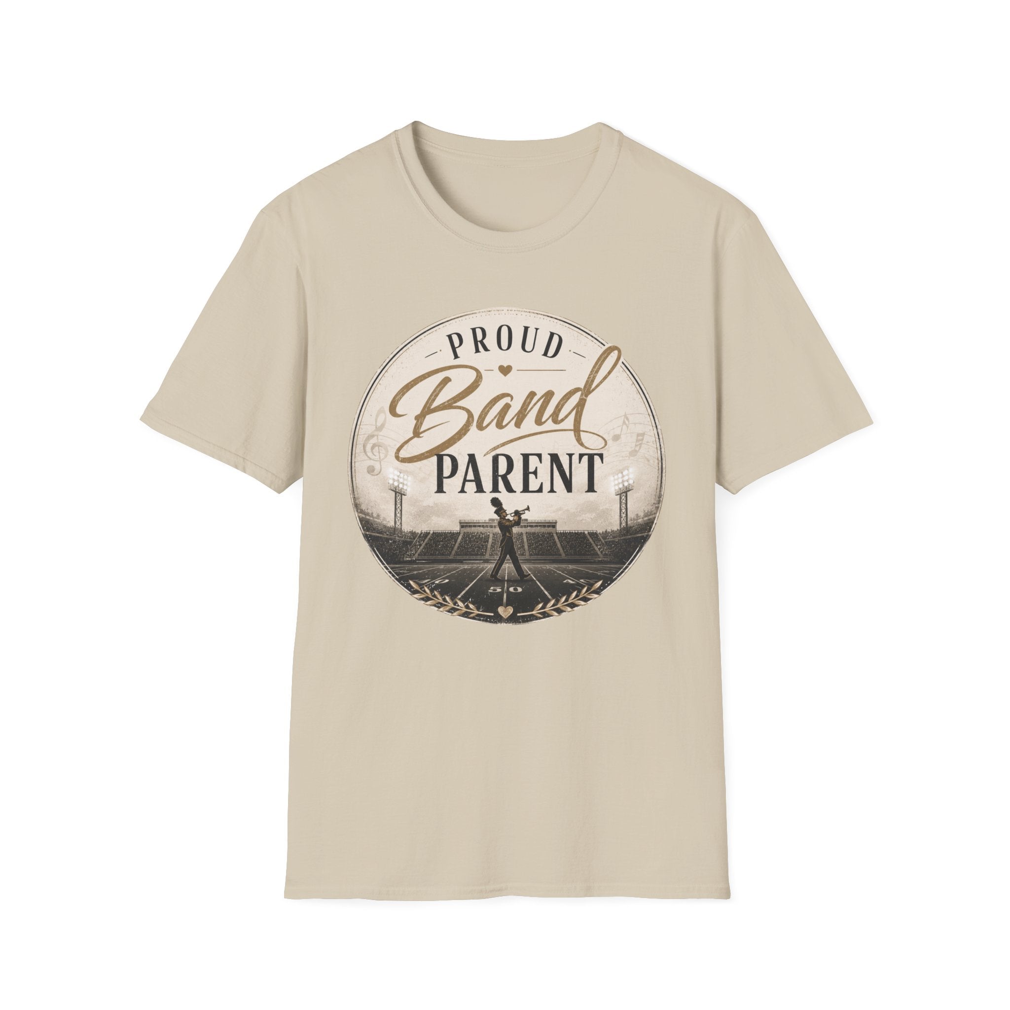 Proud Band Parent Filled Tee