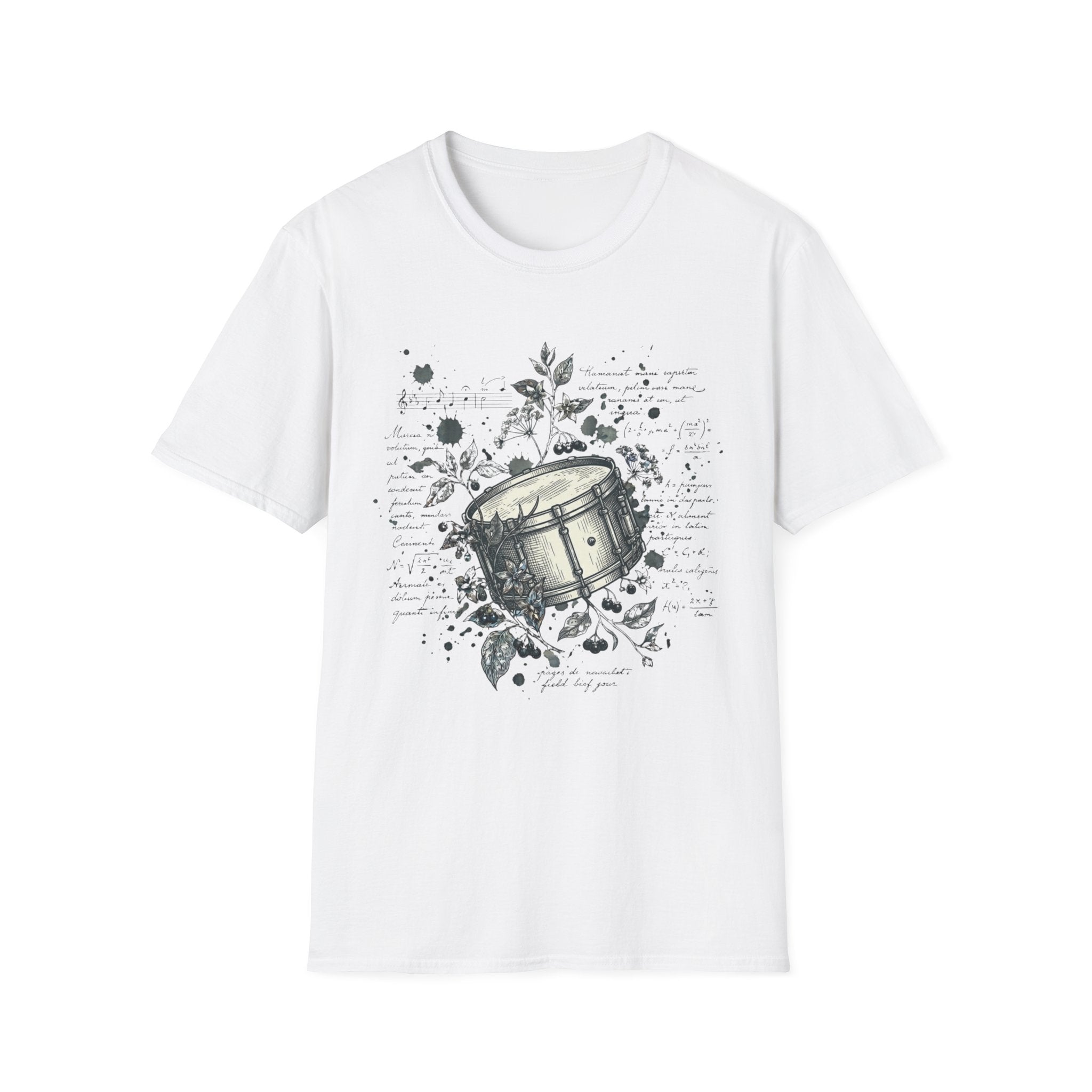 Snare Drum Dark Academia Tee