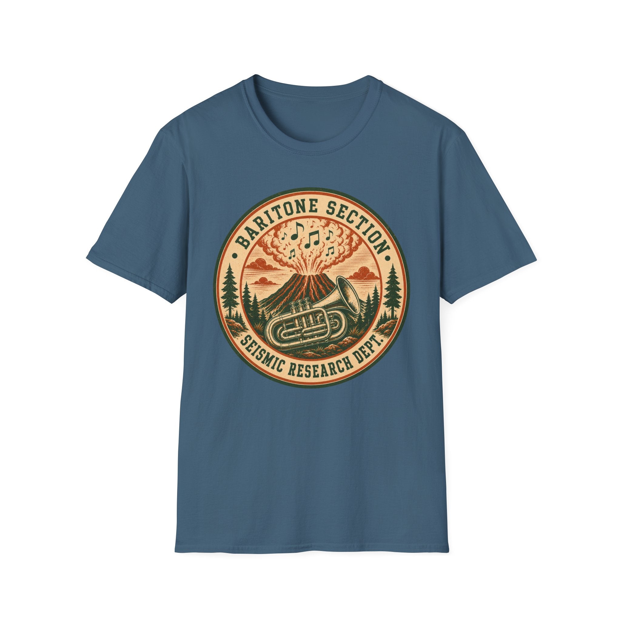 Baritone Section Seismic Research Dept. Tee
