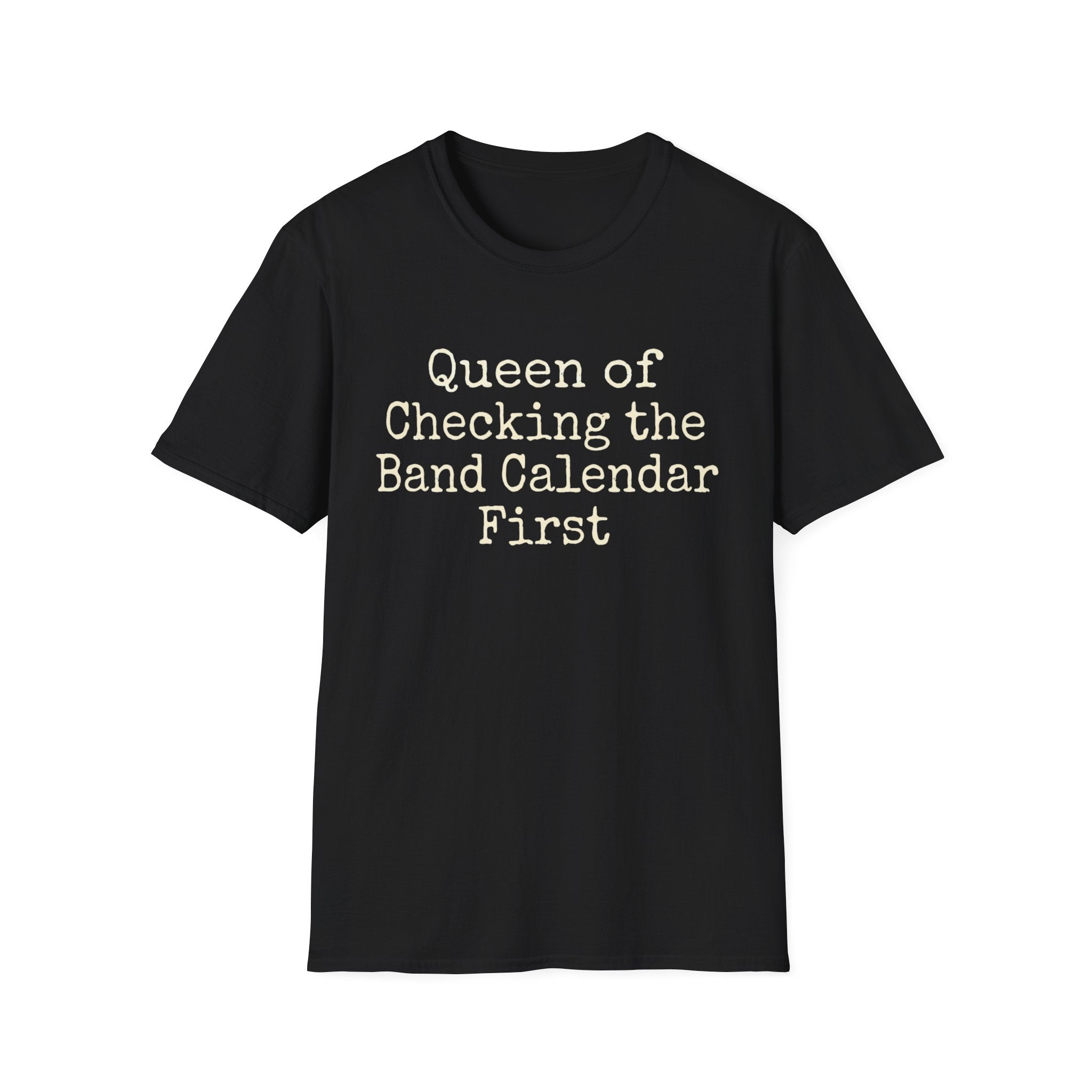 Queen of Checking the Band Calendar First Tee