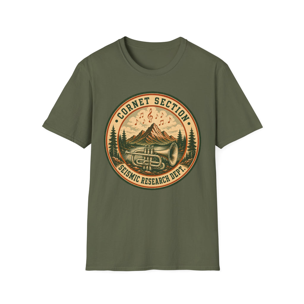Cornet Section Seismic Research Dept. Tee