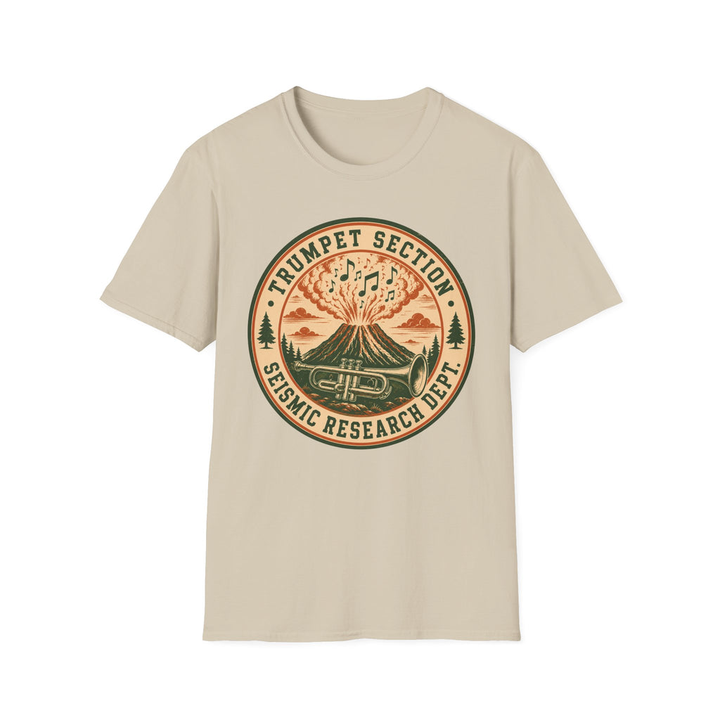 Copy of Trumpet Section Seismic Research Dept. Tee