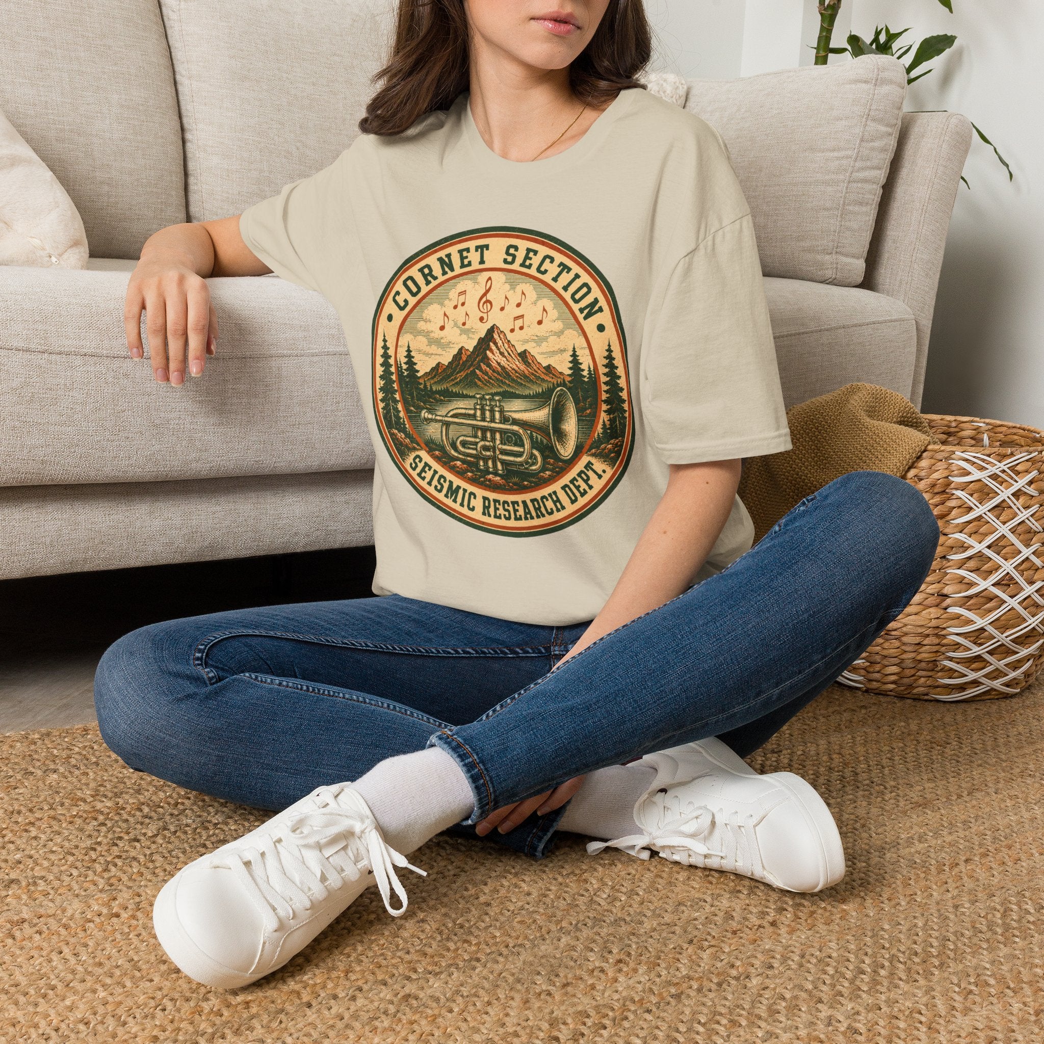 Copy of Cornet Section Seismic Research Dept. Tee
