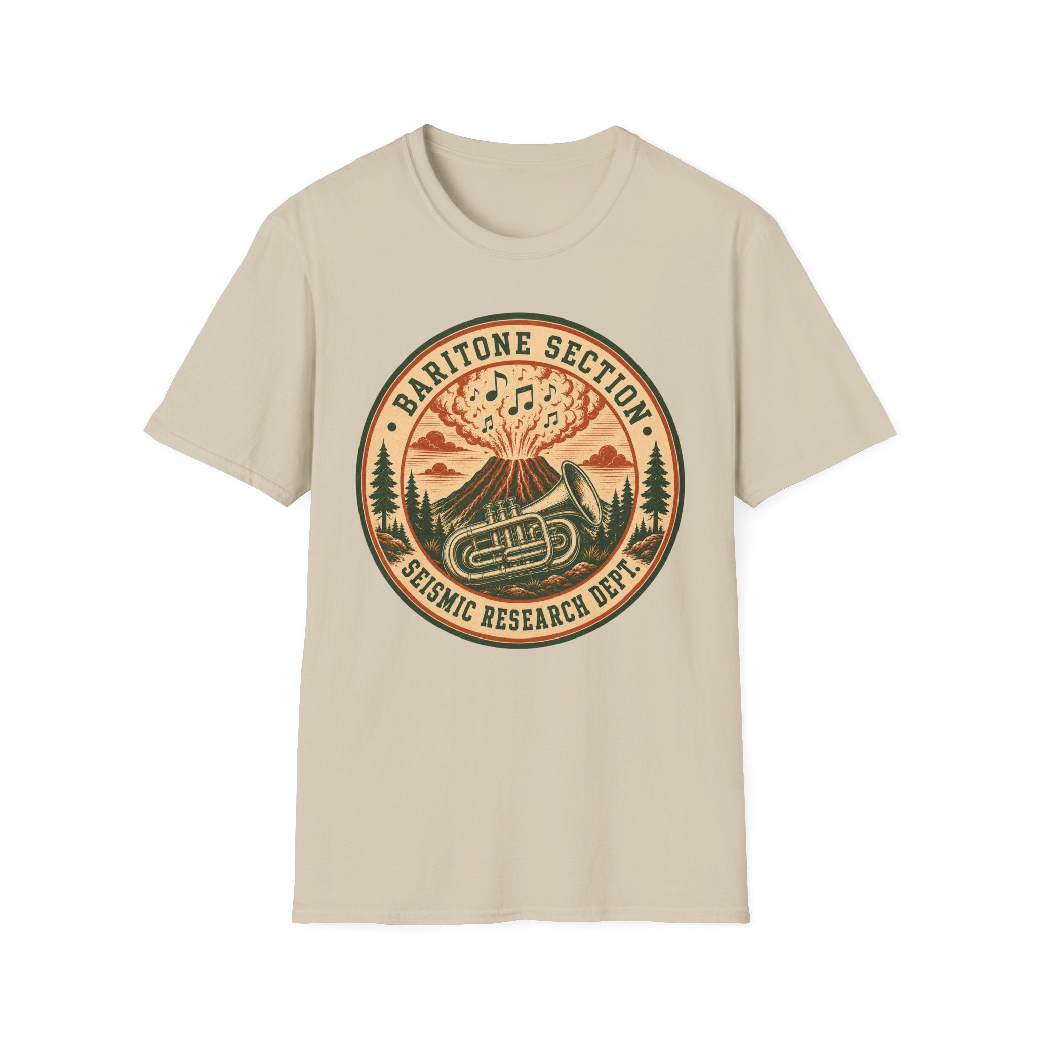 Copy of Baritone Section Seismic Research Dept. Tee