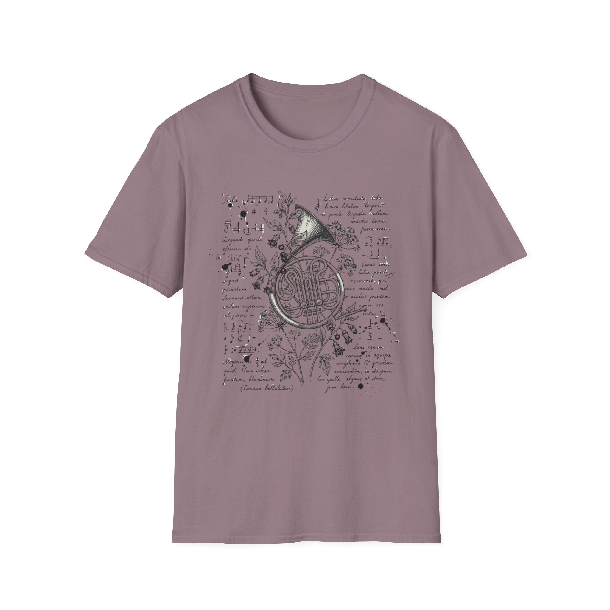 French Horn Dark Academia Tee