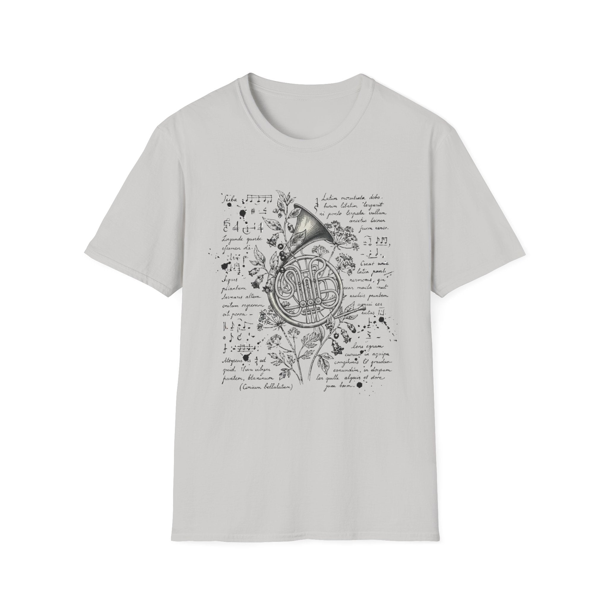 French Horn Dark Academia Tee