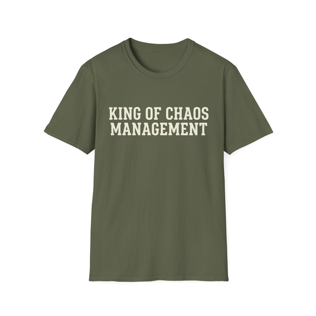 King of Chaos Management Tee