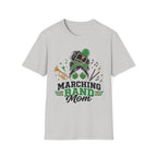 Green Messy Bun Marching Band Mom Tee