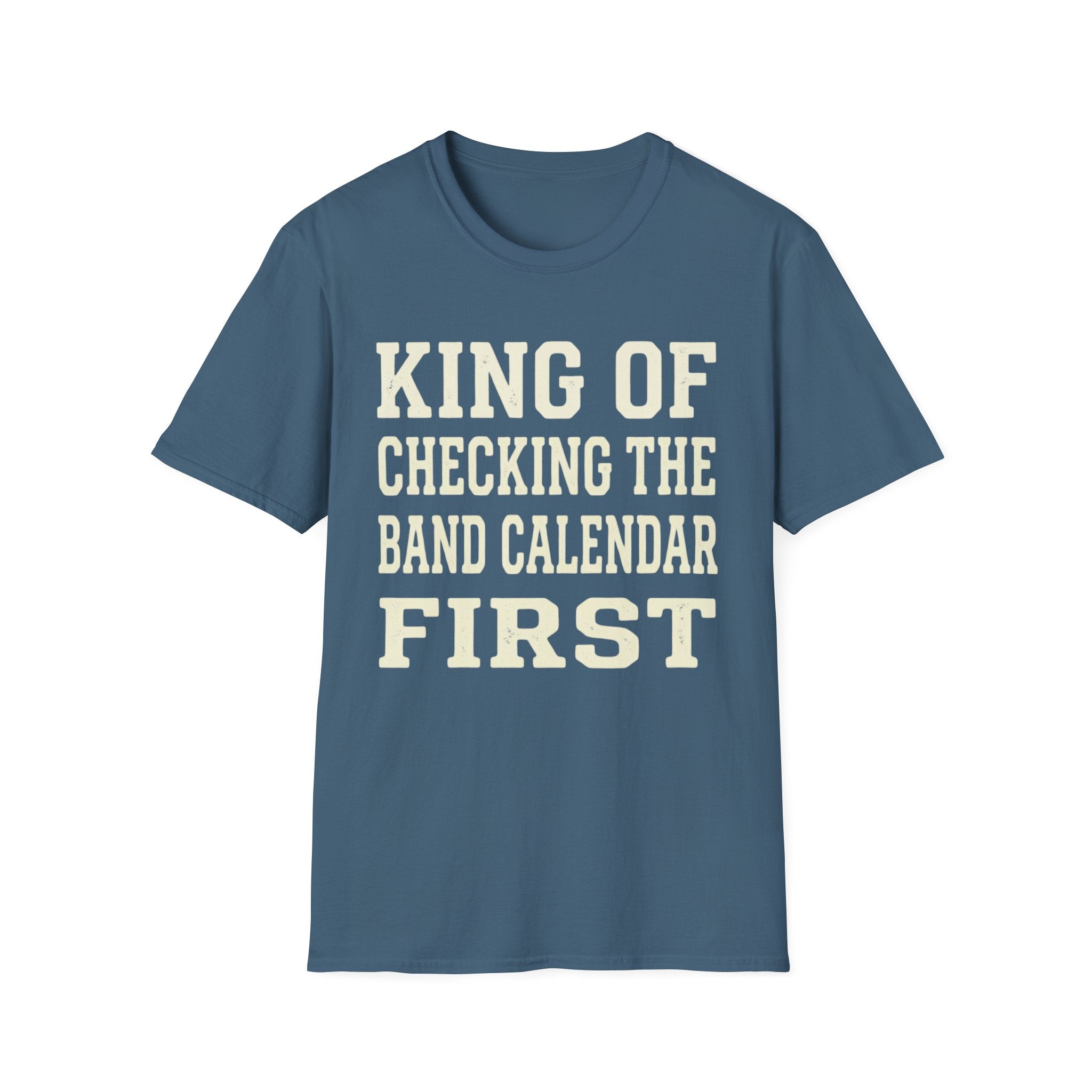 King of Checking the Band Calendar First Tee