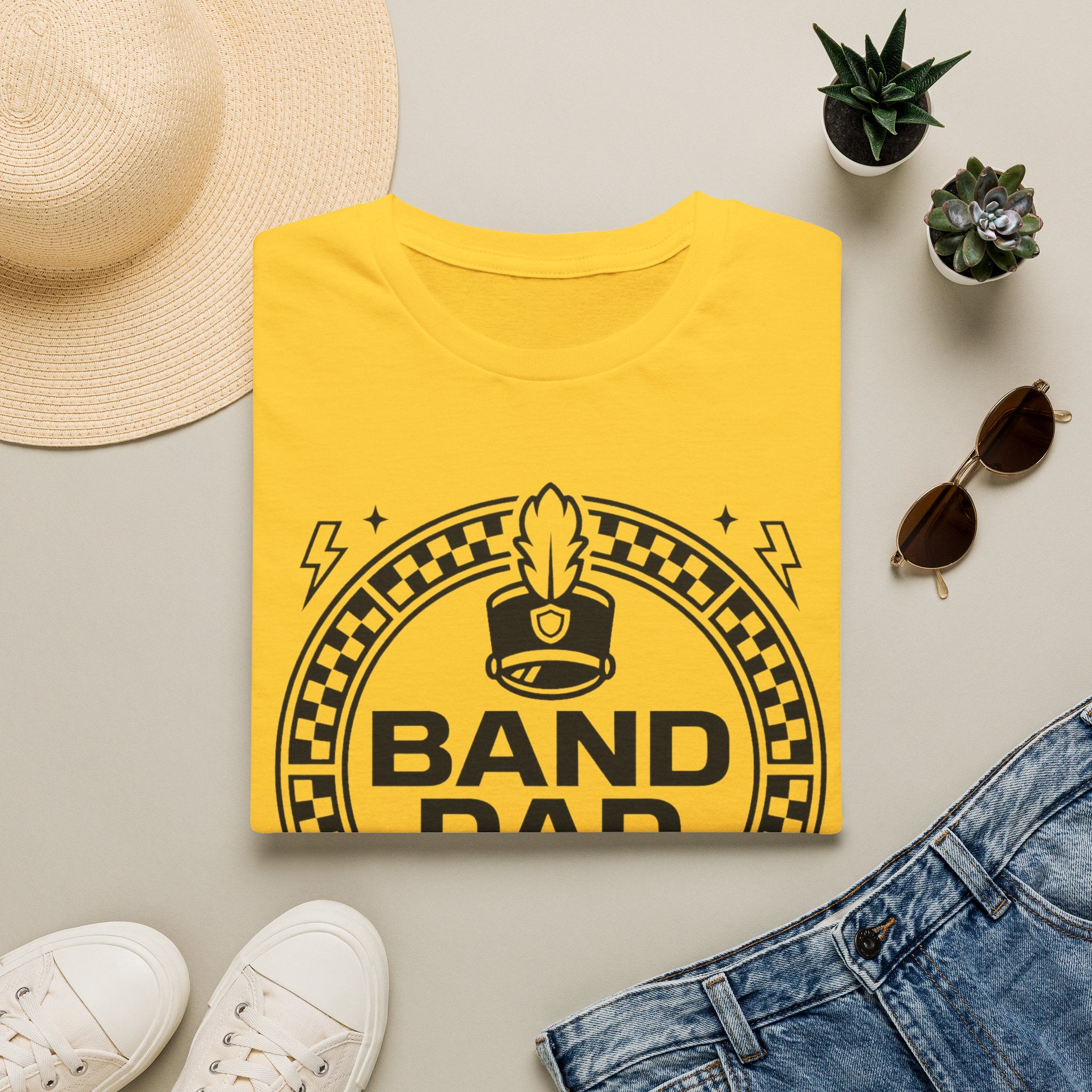Copy of Band Dad Loud & Proud Circle Tee