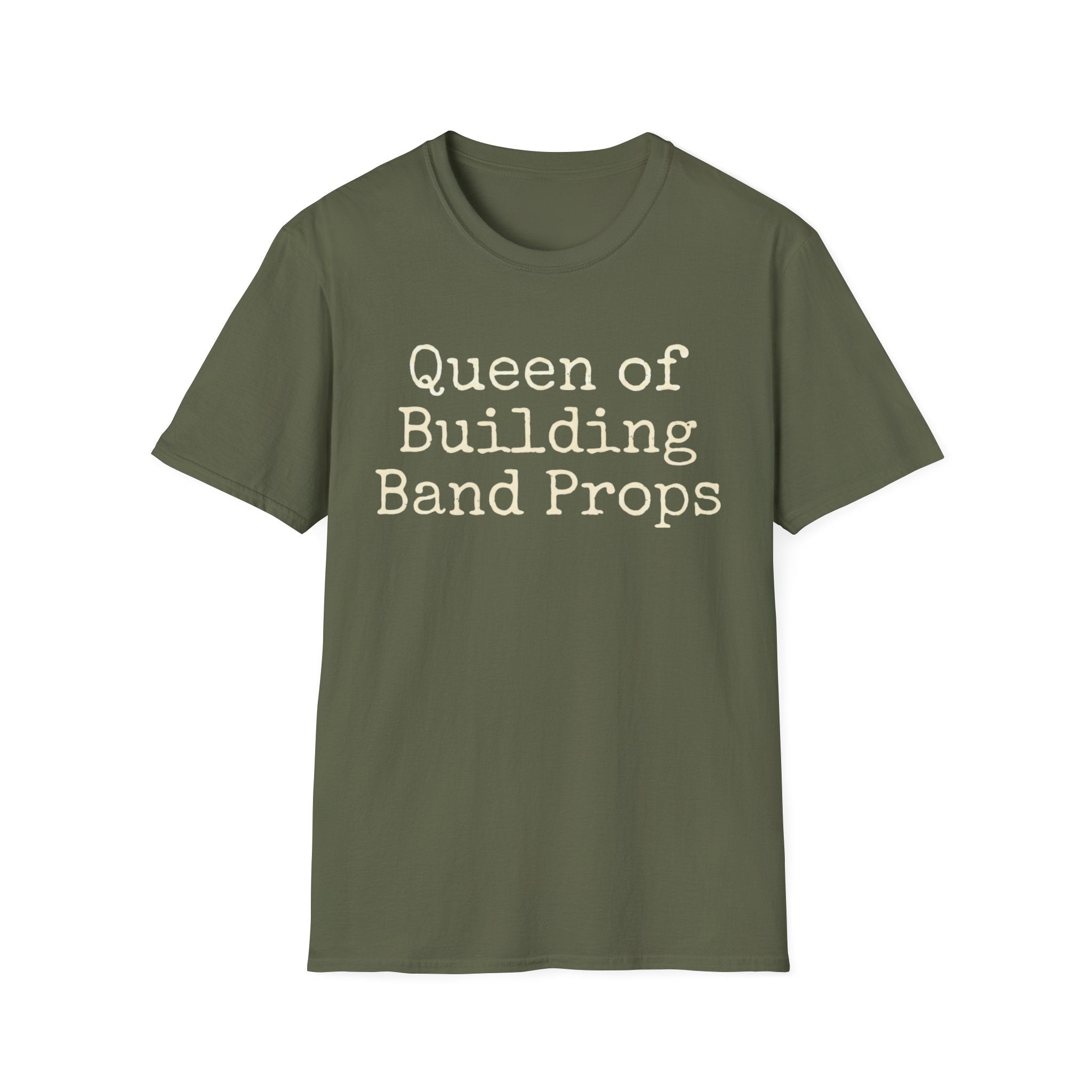 Queen of Building Band Props Tee