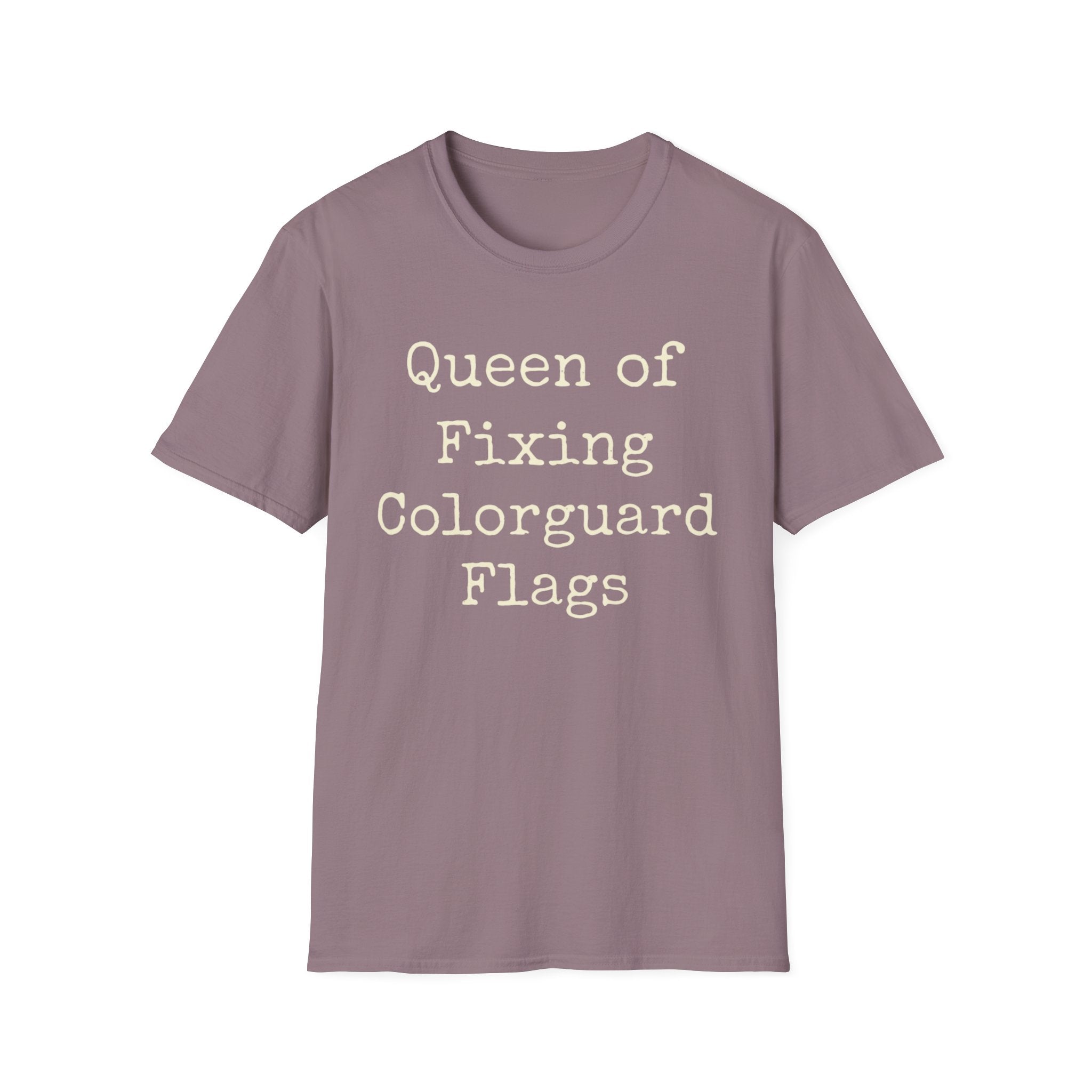 Queen of Fixing Colorguard Flags Tee