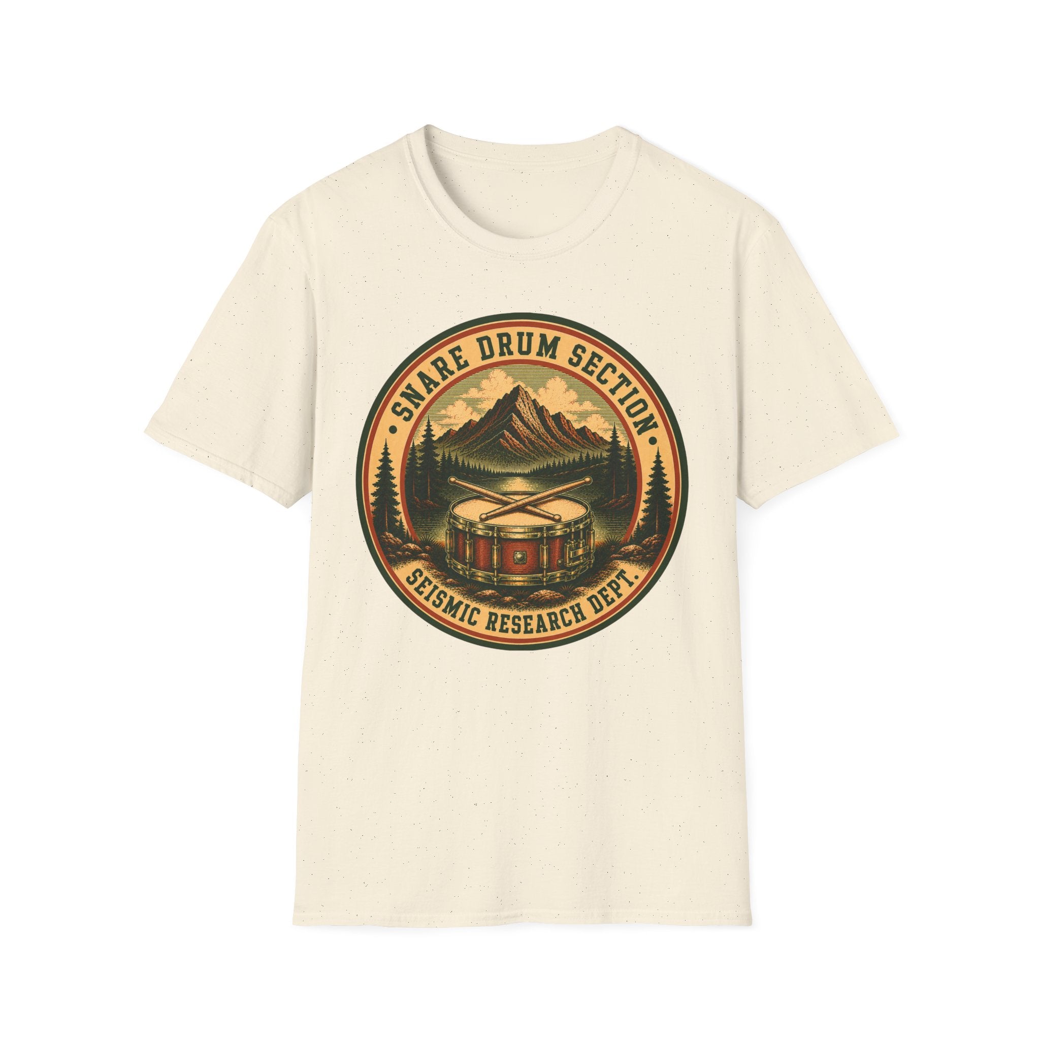Snare Drum Section Seismic Research Dept. Tee