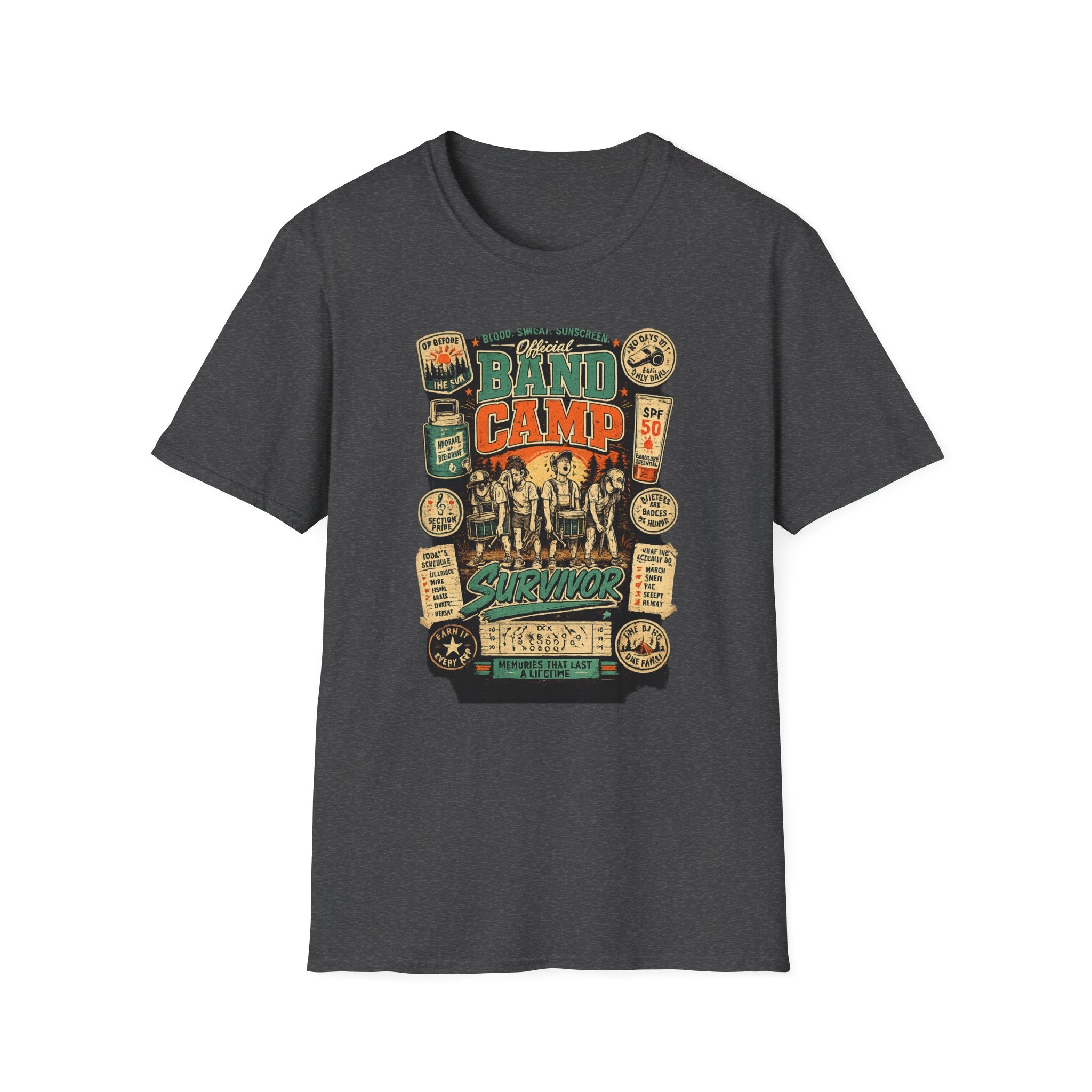 Band Camp Survivor Poster Tee