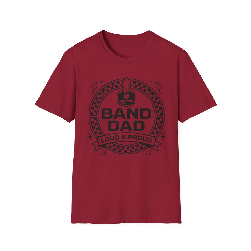 Band Dad Loud & Proud Circle Tee