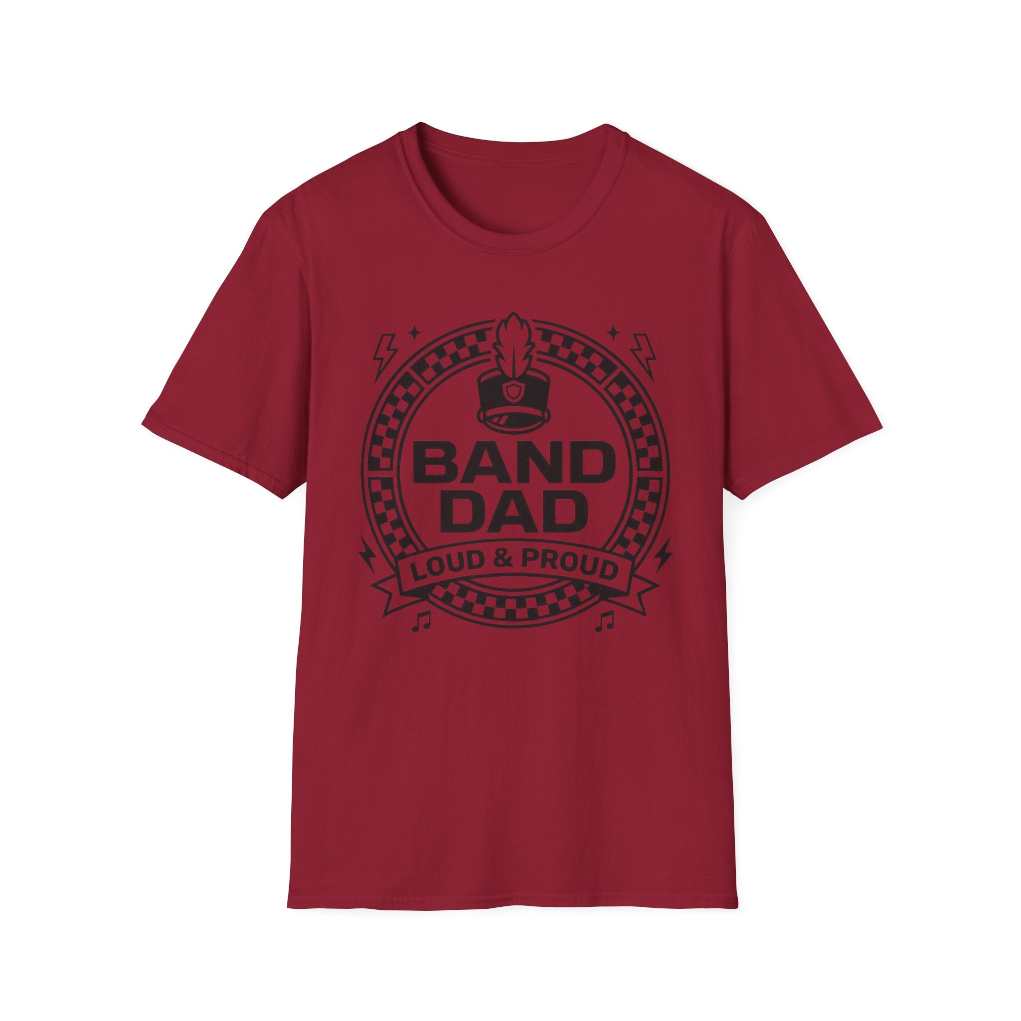 Band Dad Loud & Proud Circle Tee