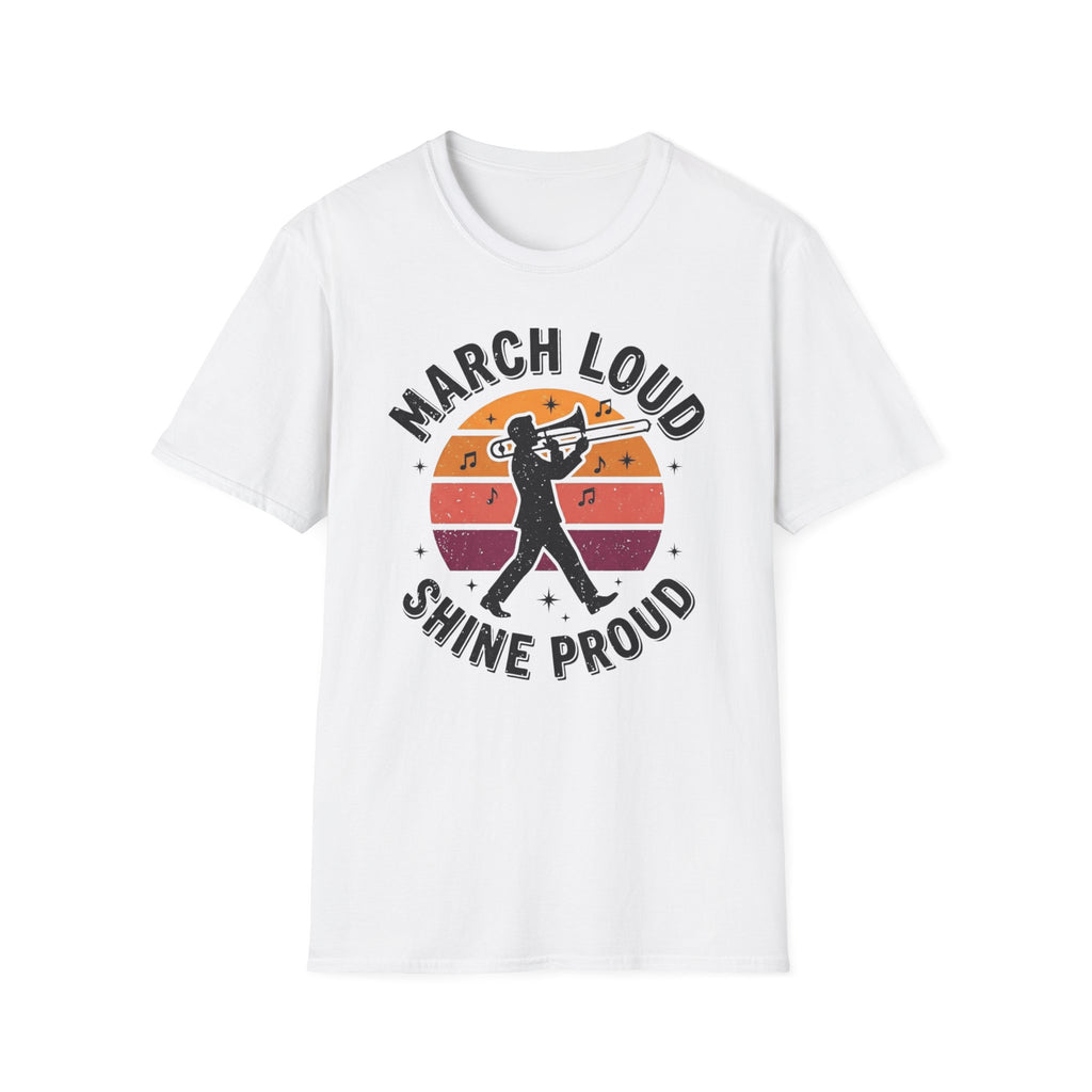 Distressed March Loud Shine Proud Sunset