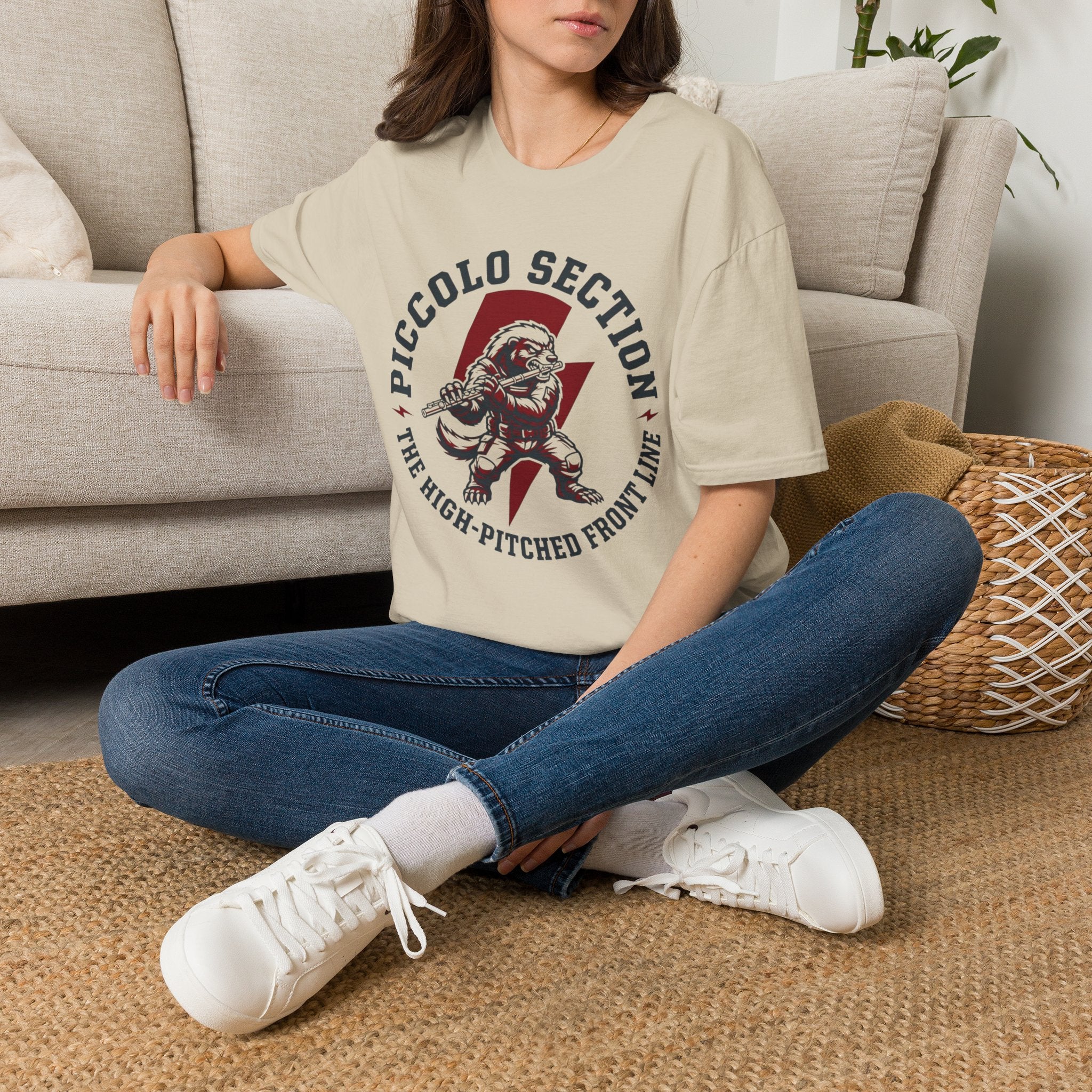 Copy of Piccolo 'The High‑Pitched Front Line' Tee