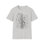Saxophone Dark Academia Tee
