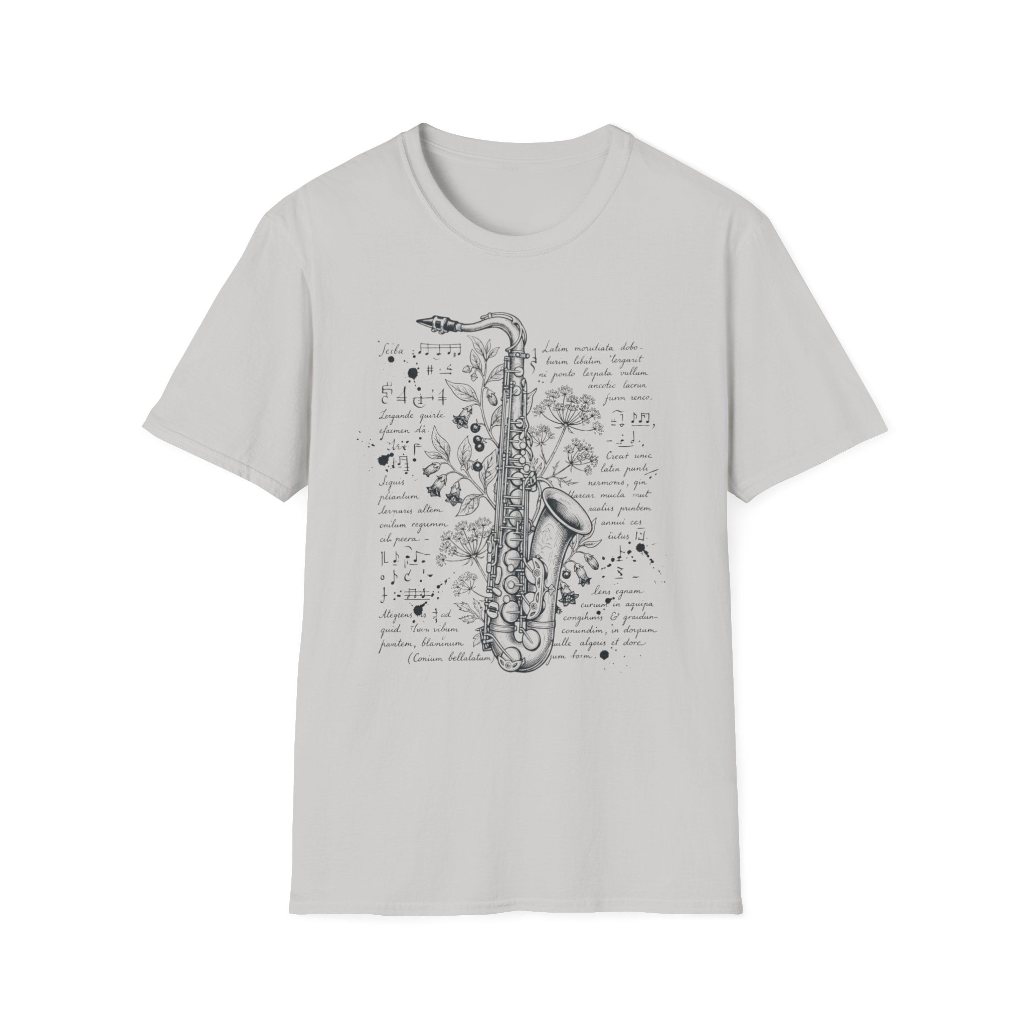 Saxophone Dark Academia Tee