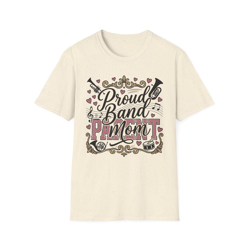 Proud Band Mom Script Tee