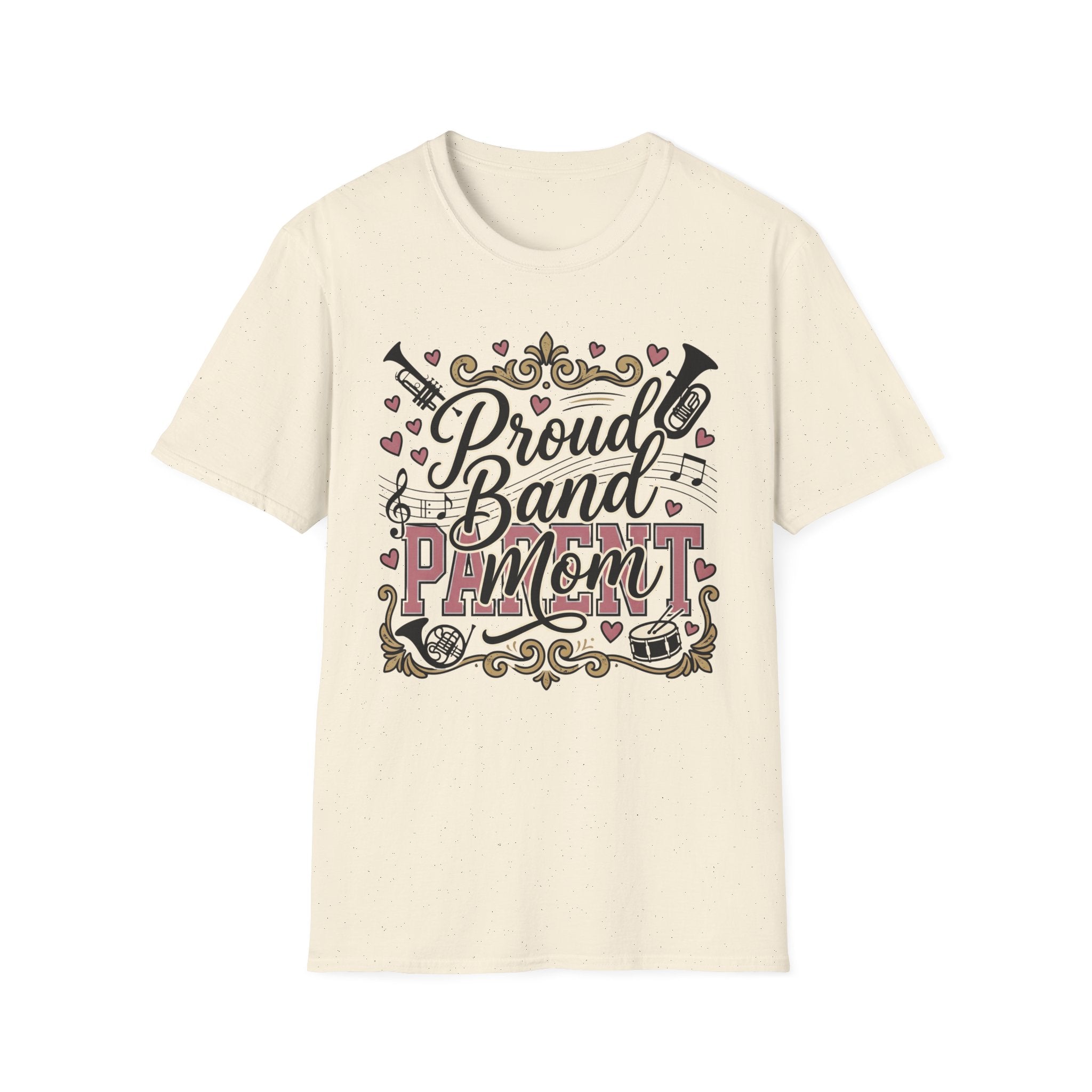 Proud Band Mom Script Tee