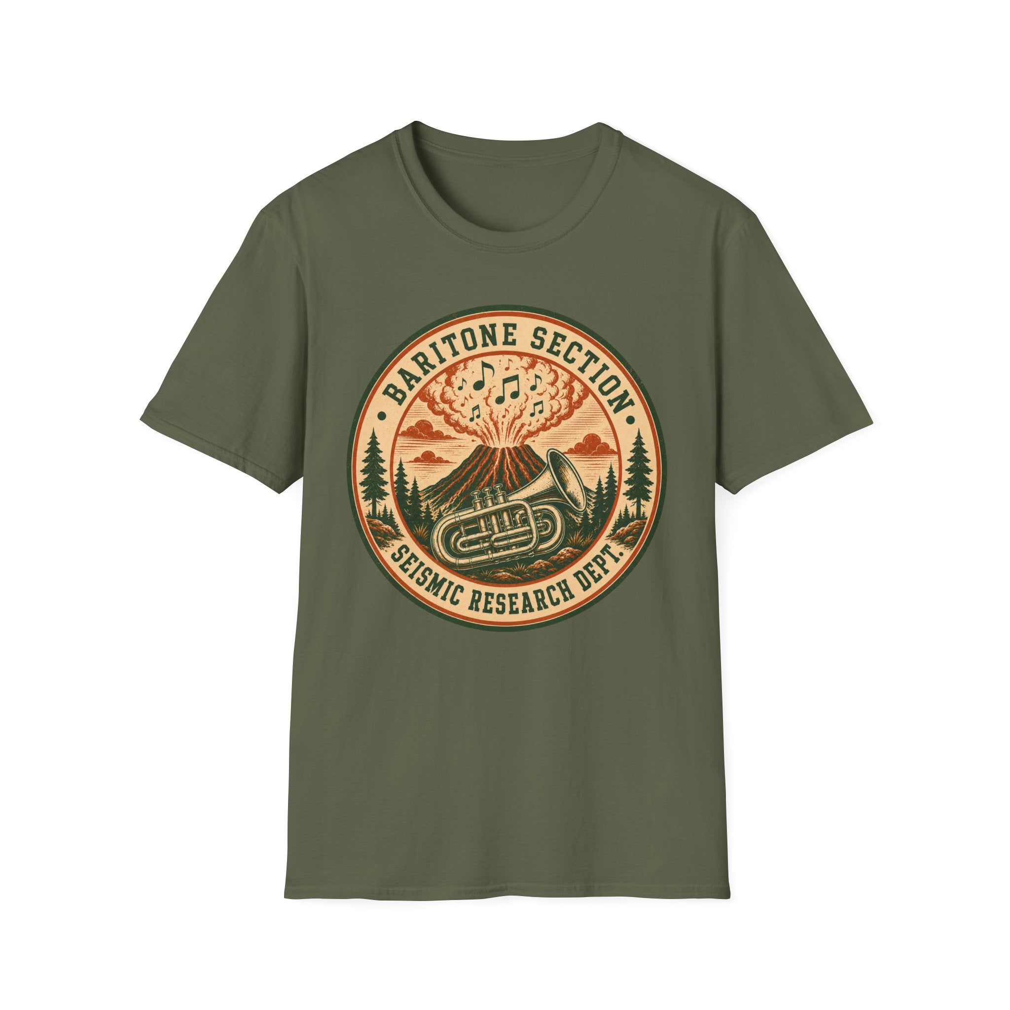 Baritone Section Seismic Research Dept. Tee
