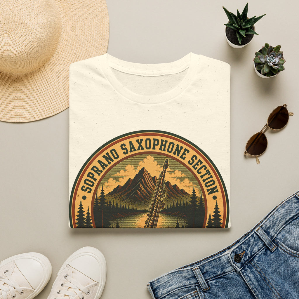 Soprano Saxophone Section Seismic Research Dept. Tee