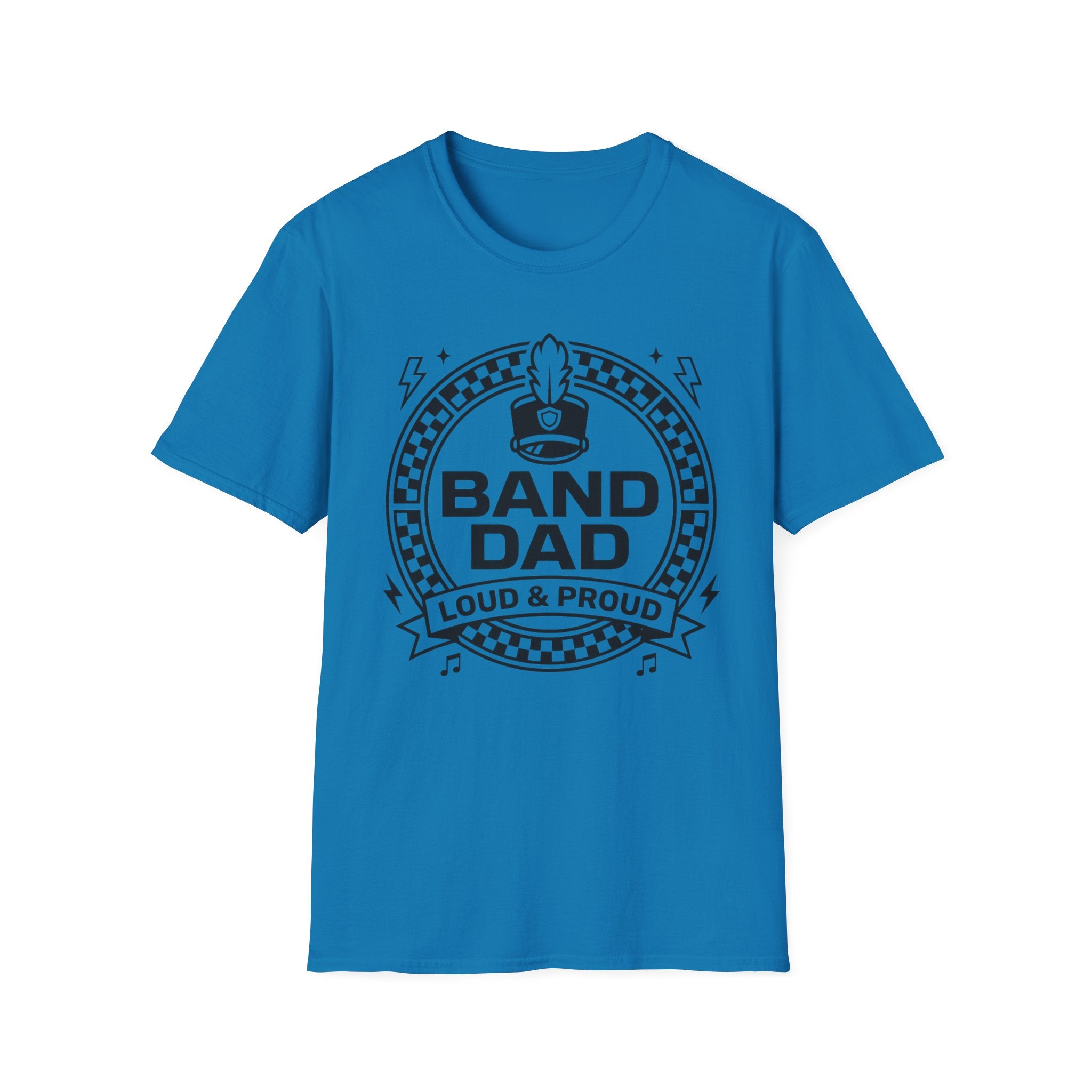 Copy of Band Dad Loud & Proud Circle Tee