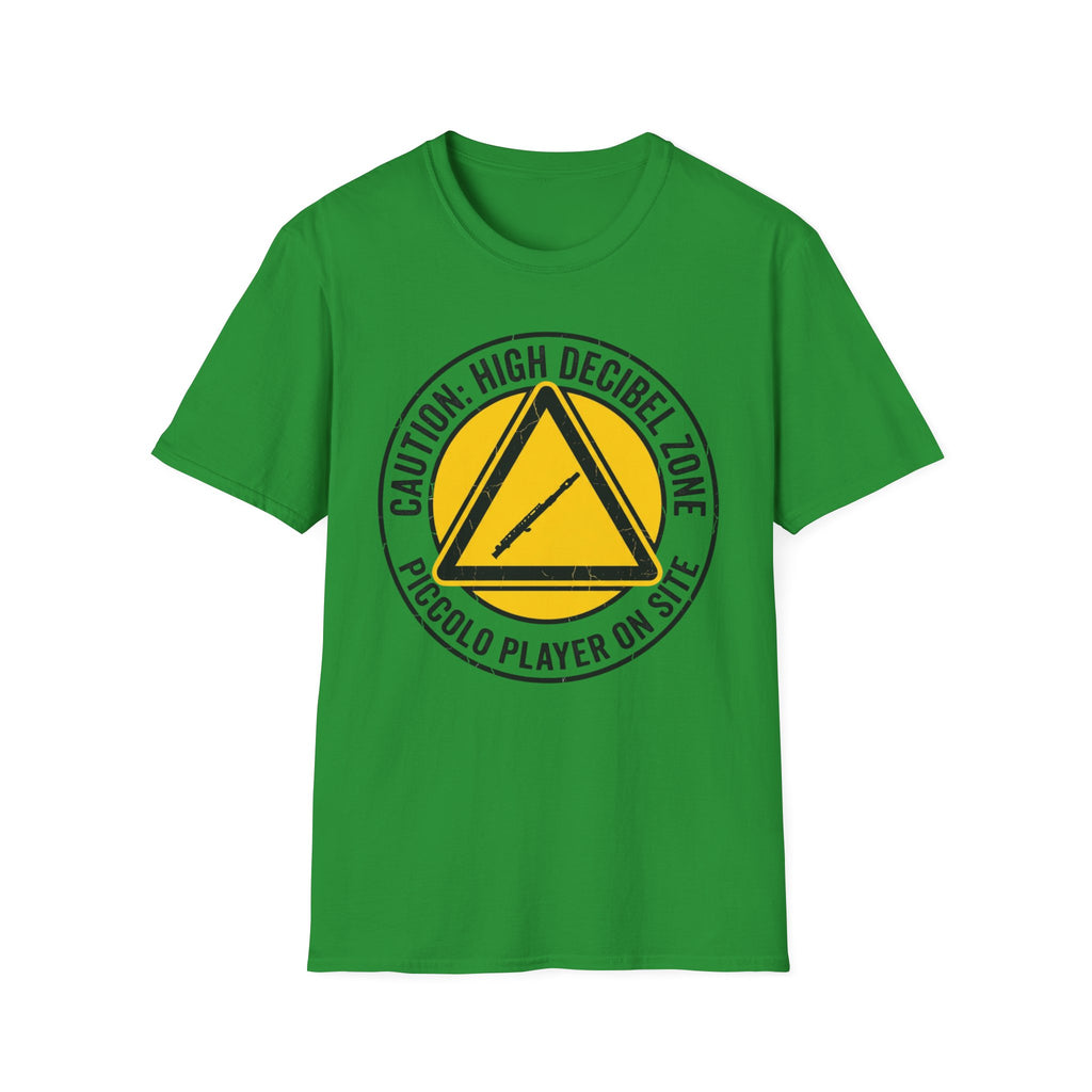 “Caution: High Decibel Zone” Musician/Player Tee