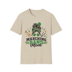 Green Messy Bun Marching Band Mom Tee