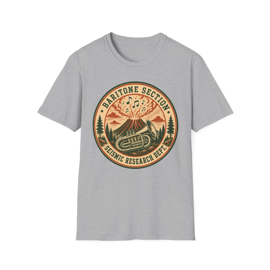 Copy of Baritone Section Seismic Research Dept. Tee