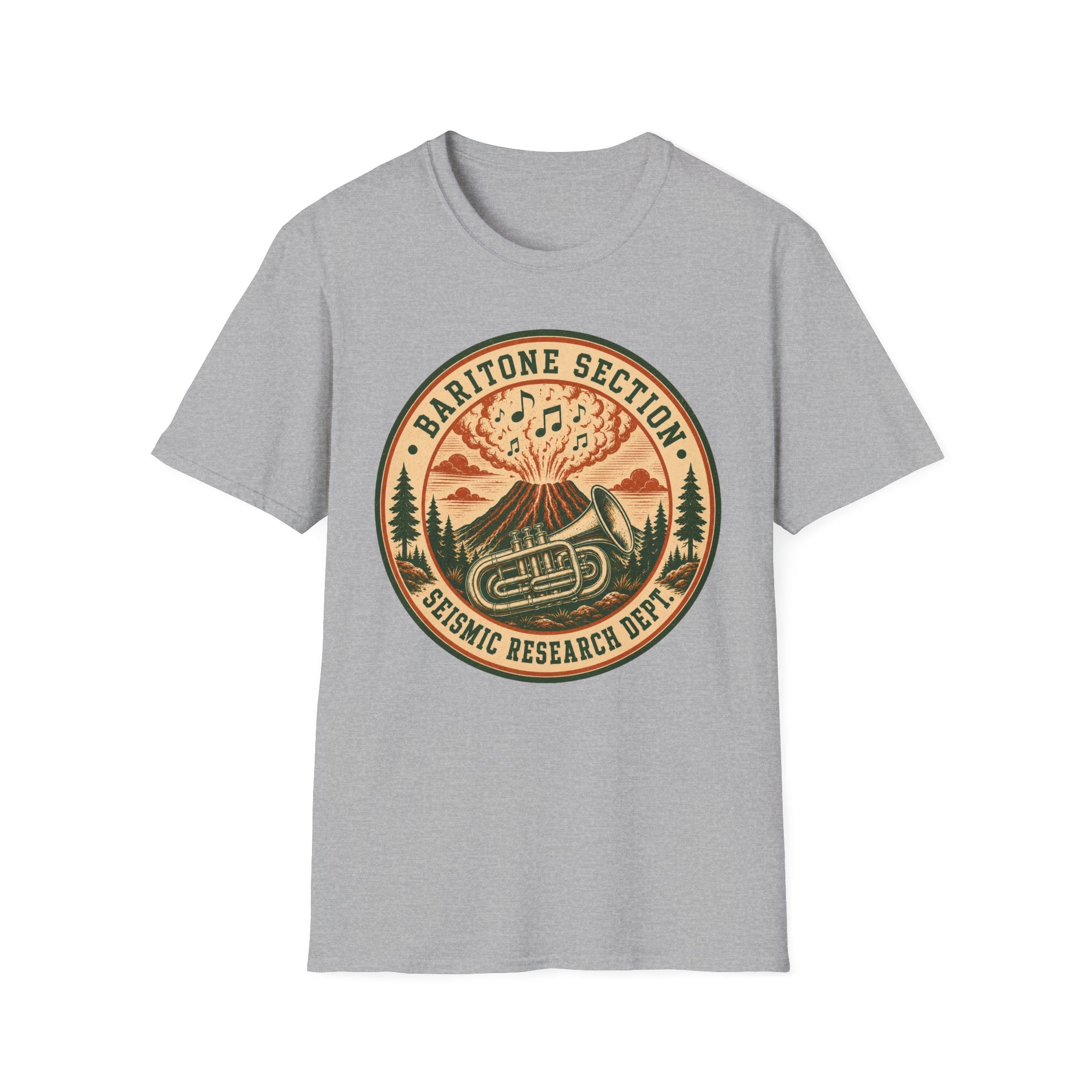 Copy of Baritone Section Seismic Research Dept. Tee
