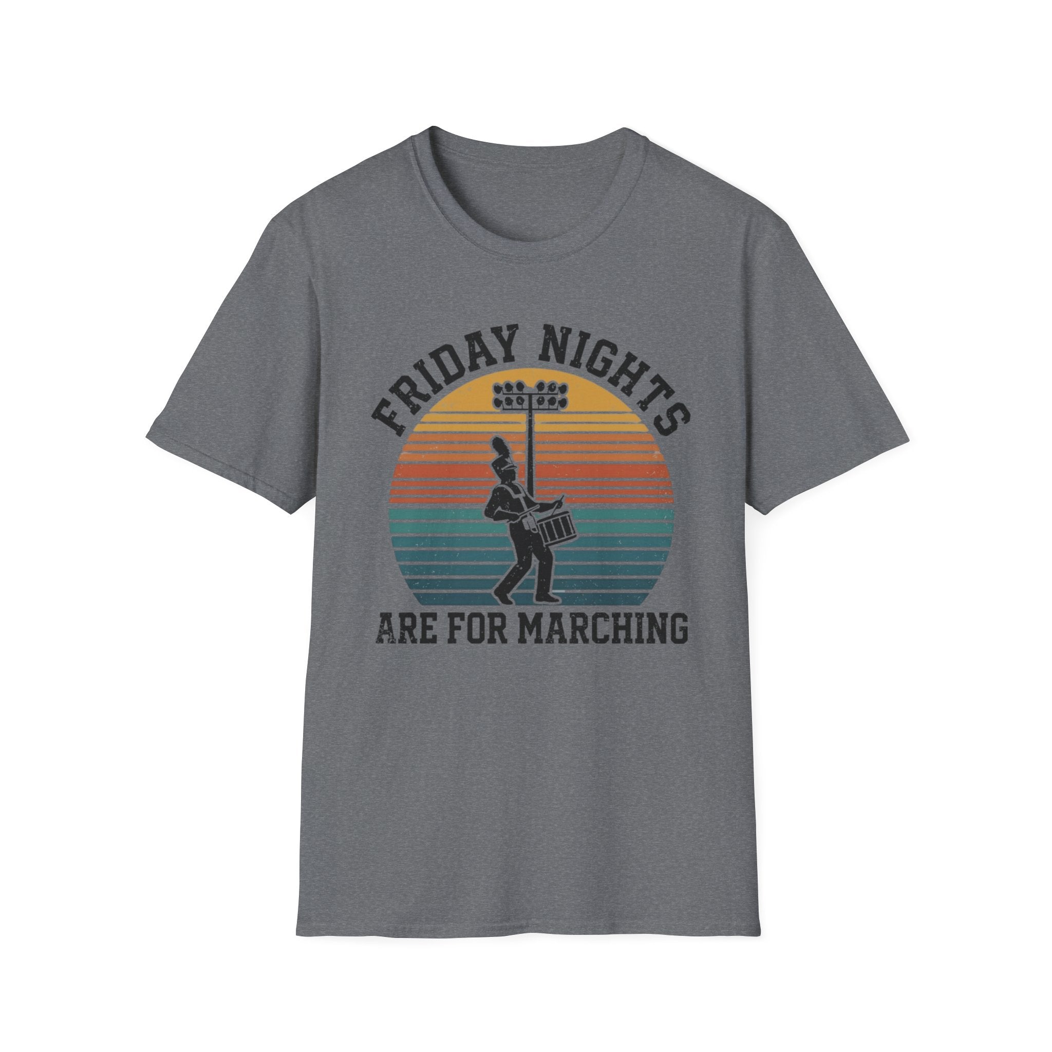 Distressed Friday Nights are for Marching Sunset Tee