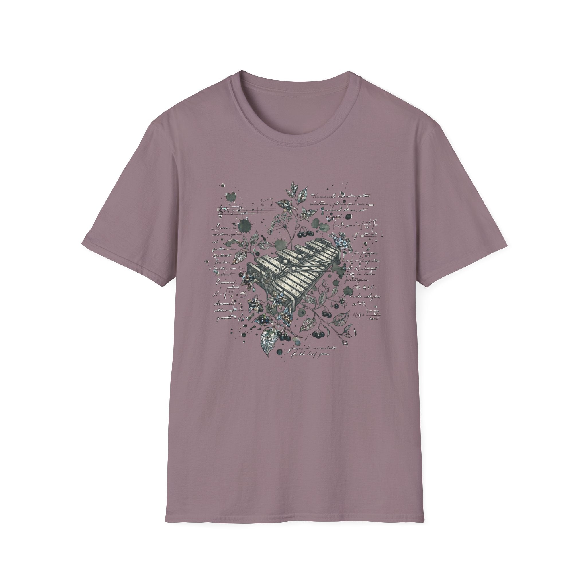 Mallet Percussion Dark Academia Tee